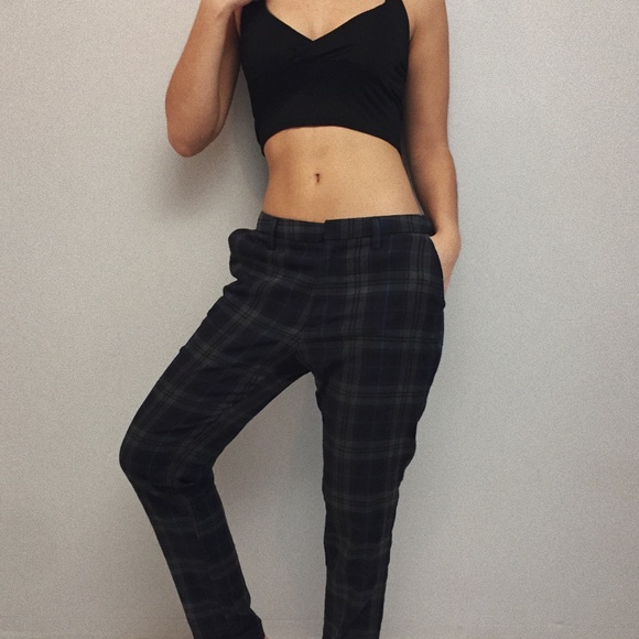 Pants - Plaid Pants - Small